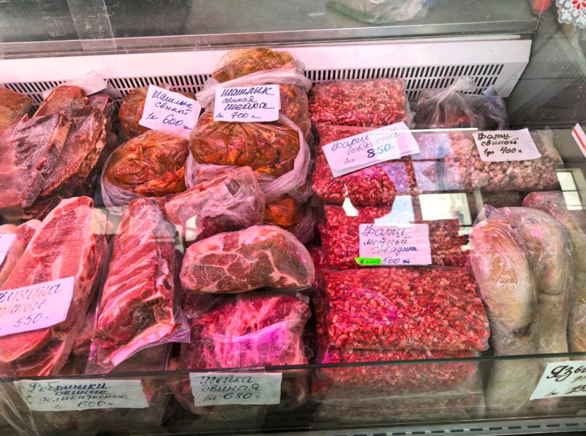 цены на продукты на рынках