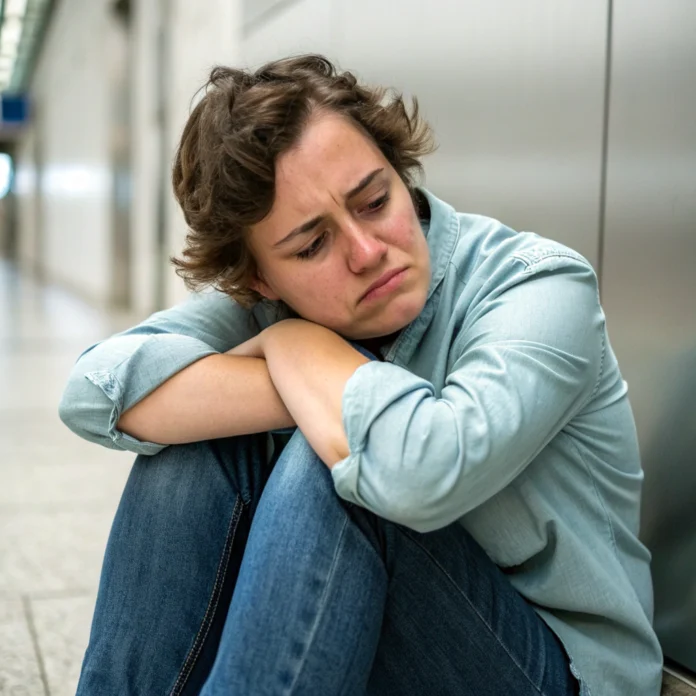 притвориться несчастным