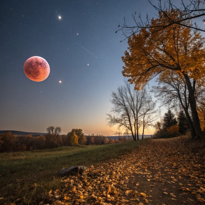 затмение луны